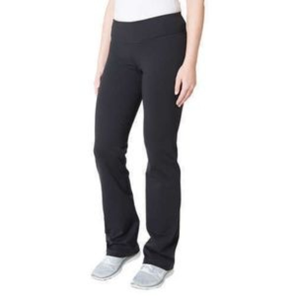 Kirkland Ladies Pull On Active Yoga Pant BLACK - Picture 2 of 2